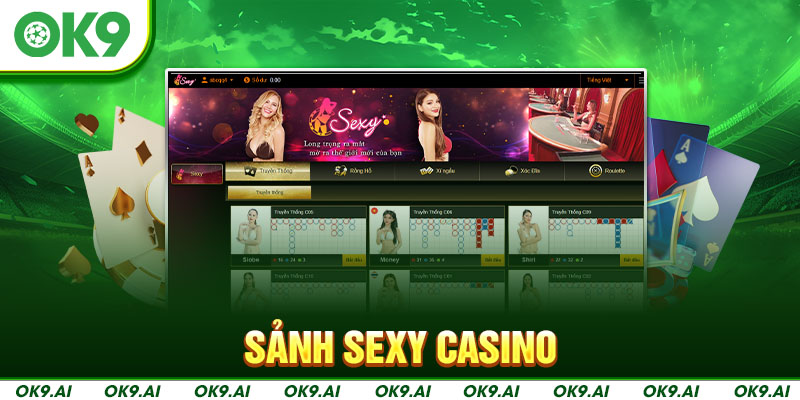 Sảnh Sexy Casino